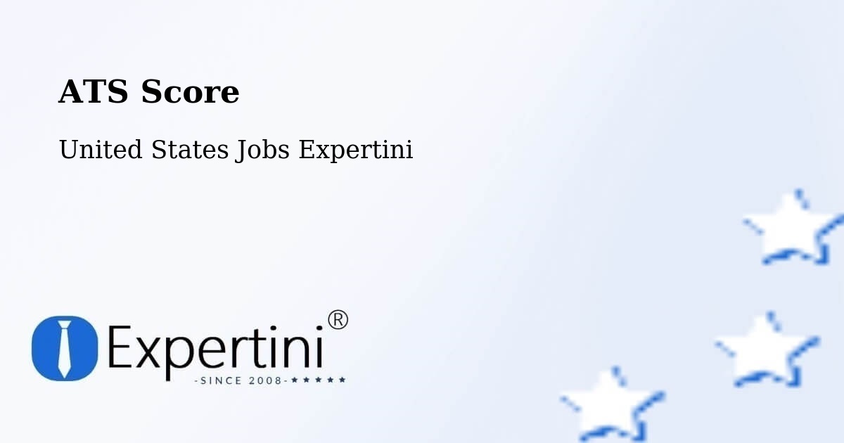 Resume ATS Score & Job Description Match Tool – Corry - United States Jobs Expertini