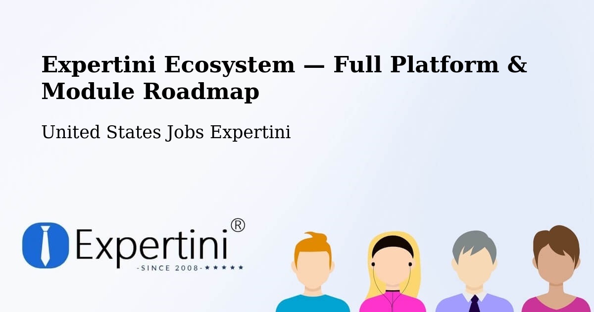 Expertini Ecosystem — Full Platform & Module Roadmap – Corry