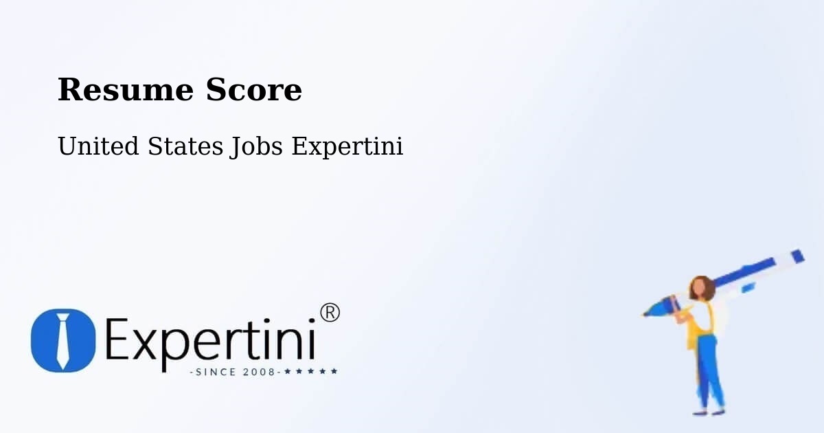 Resume Score & Job Description Match Tool – Corry - United States Jobs Expertini